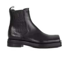 Schwarze Stiefel Damen Mode Trendy
