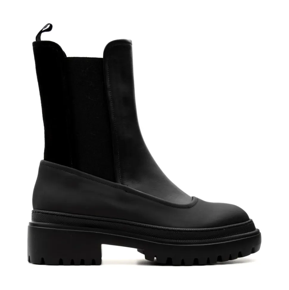 Schwarze Stiefel für Frauen