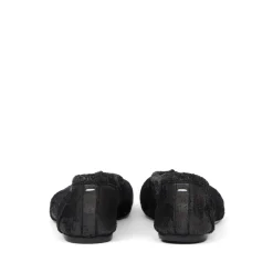 Schwarze Tabi Ballerina Schuhe