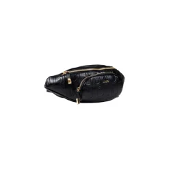 Schwarze Tasche mit Reißverschluss für Frauen