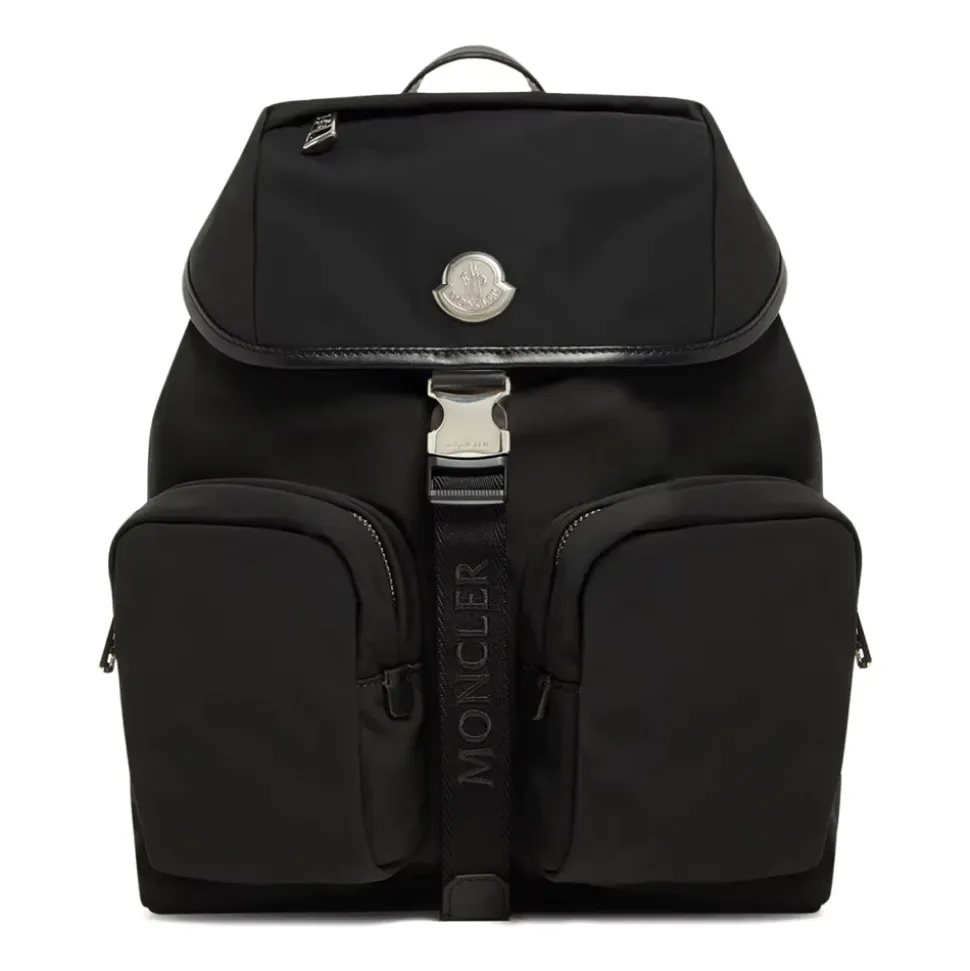 Schwarze Taschen mit Klappverschluss