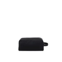 Schwarze Taschen mit Reißverschluss oben