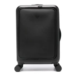 Schwarze Trolley-Tasche