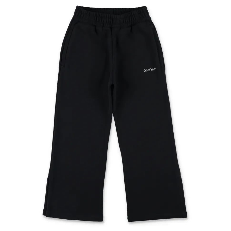 Schwarze Weite Jogginghose für Mädchen