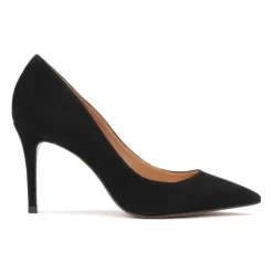 Schwarze Wildleder Elegante Pumps