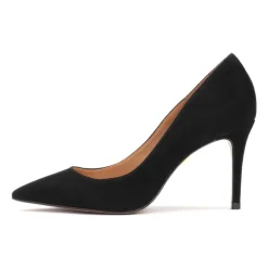 Schwarze Wildleder Elegante Pumps