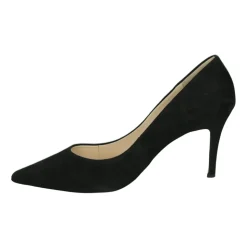 Schwarze Wildleder Pumps