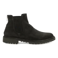 Schwarze Wildleder Stiefeletten für Männer