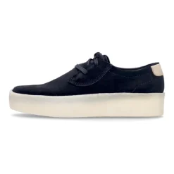 Schwarze Wildleder-Mokassin-Freizeitschuhe