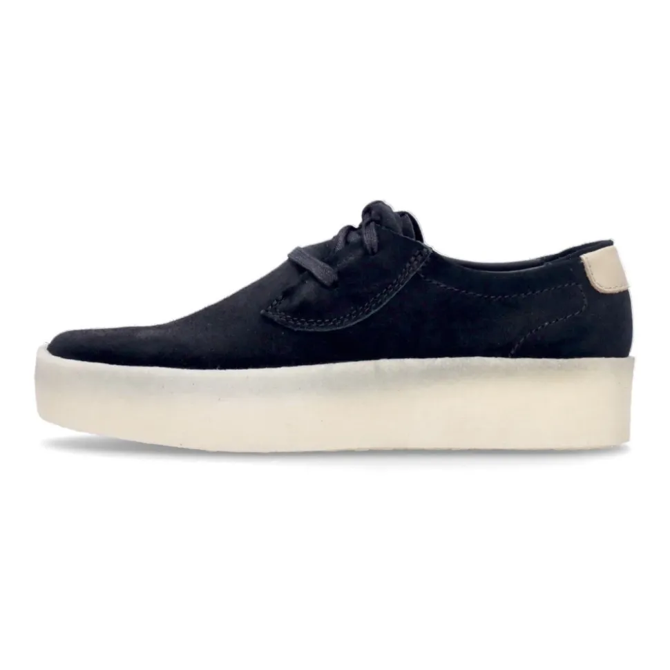 Schwarze Wildleder-Mokassin-Freizeitschuhe