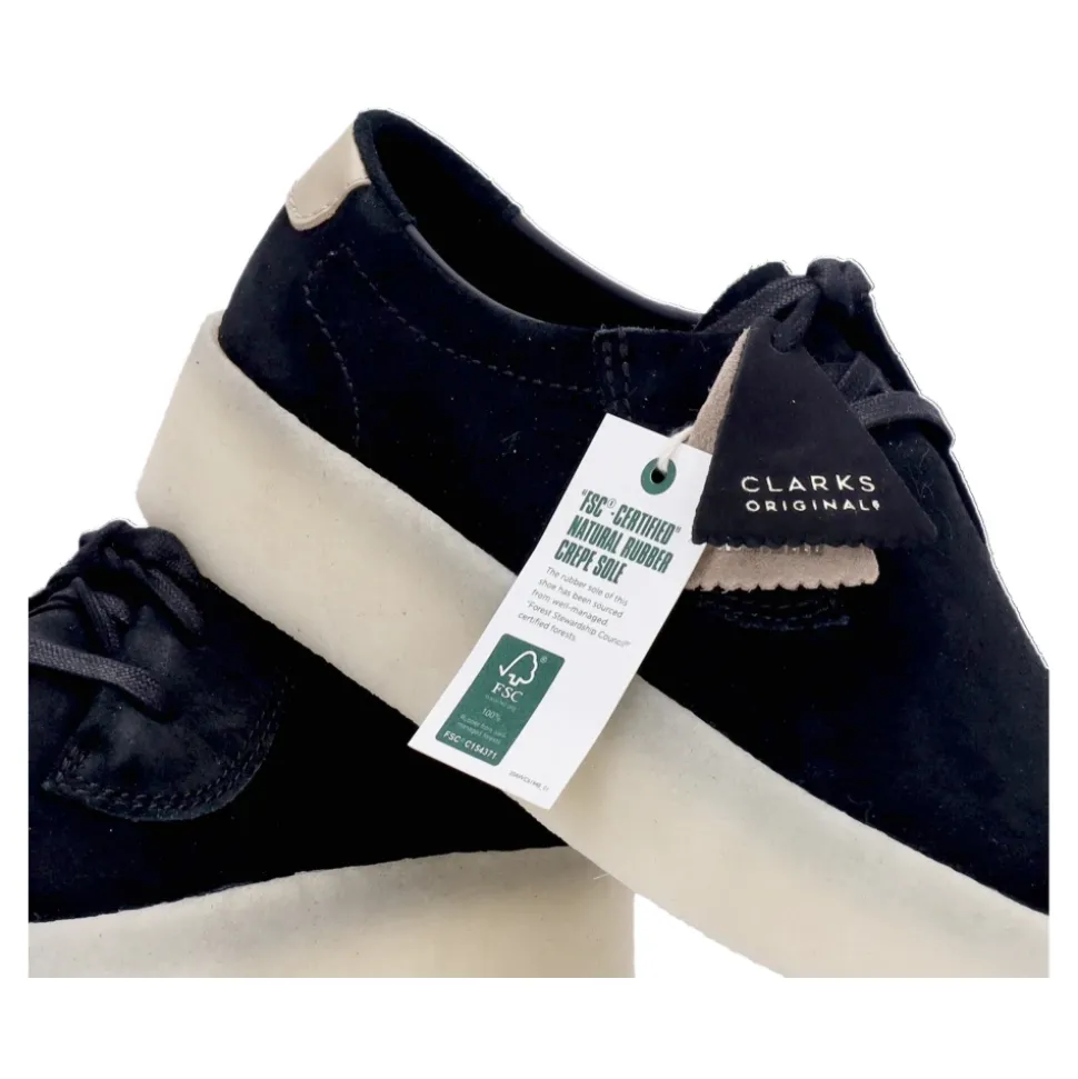 Schwarze Wildleder-Mokassin-Freizeitschuhe