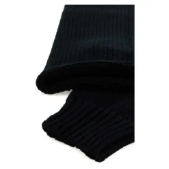 Schwarze Wollärmel