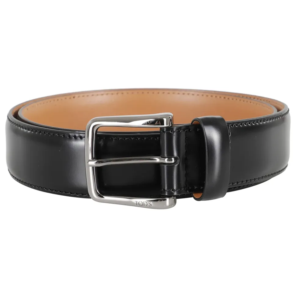 Schwarzer Basic Gürtel