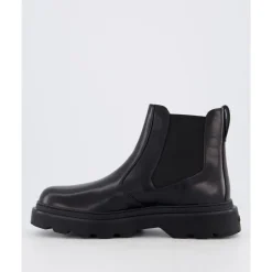 Schwarzer Carrarmato Stiefel