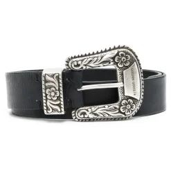 Schwarzer Cintura Gürtel