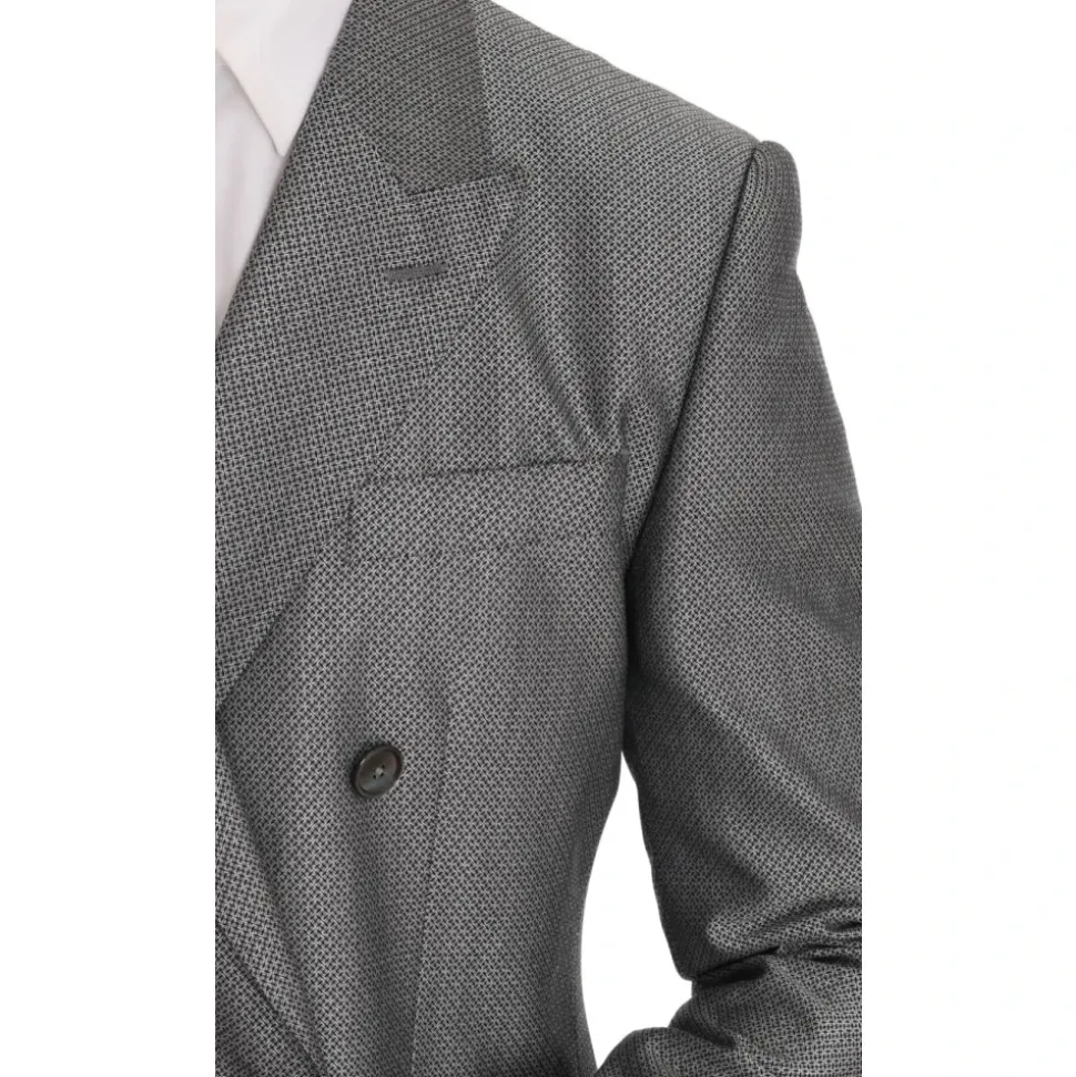Schwarzer Crystal Bee Slim Fit Anzug