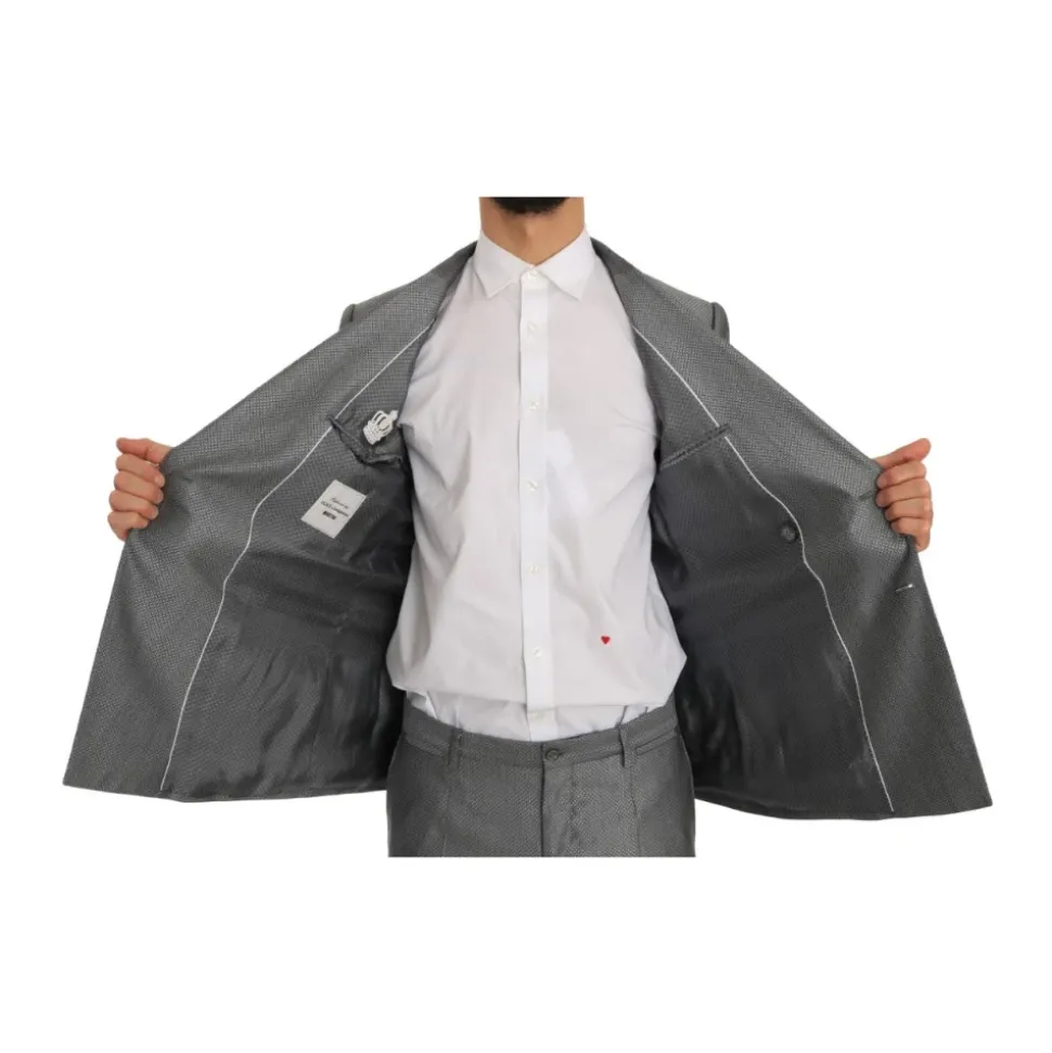Schwarzer Crystal Bee Slim Fit Anzug