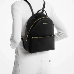 Schwarzer Damenrucksack Sheila
