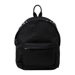 Schwarzer Duffel-Rucksack