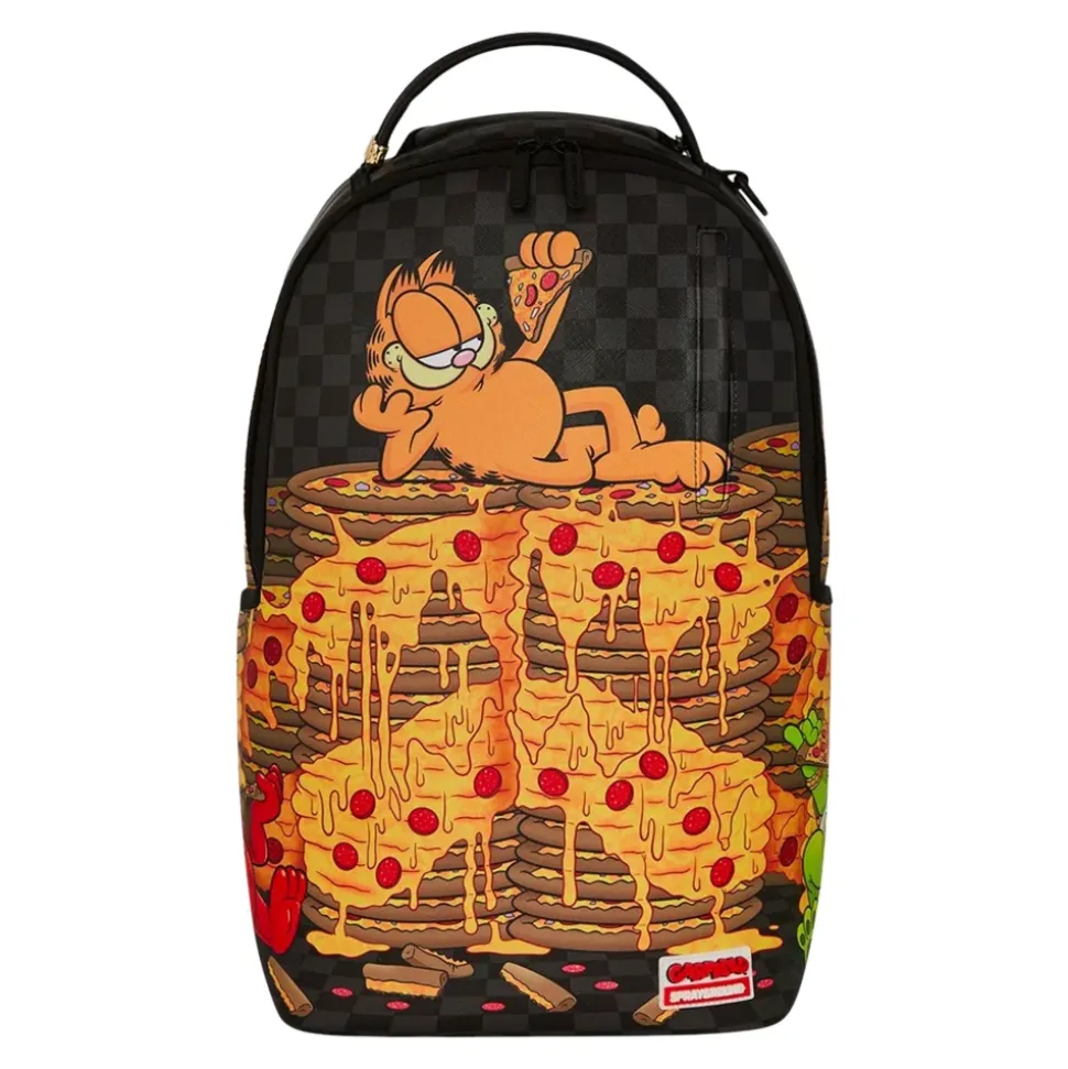 Schwarzer Garfield Money Bear Rucksack