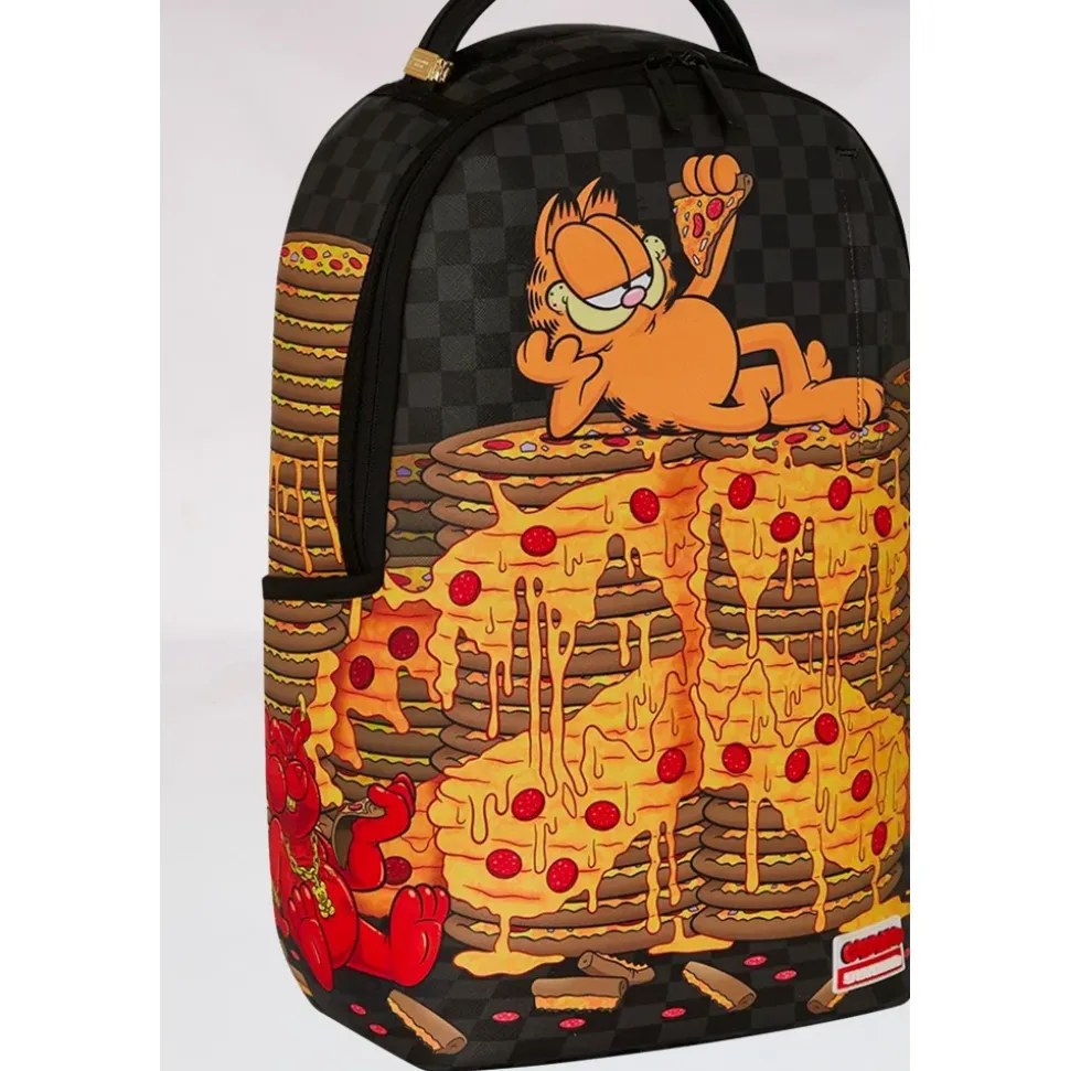 Schwarzer Garfield Money Bear Rucksack