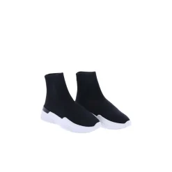 Schwarzer Kids Sock Runner