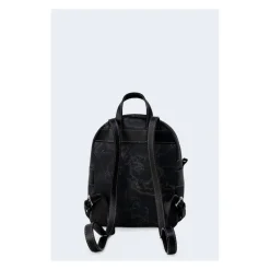 Schwarzer Leder-Rucksack für Damen Herbst/Winter