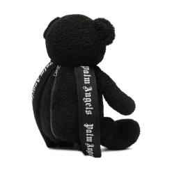 Schwarzer Rucksack mit Logodetail