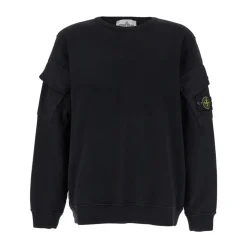 Schwarzer Sweatshirt für Männer