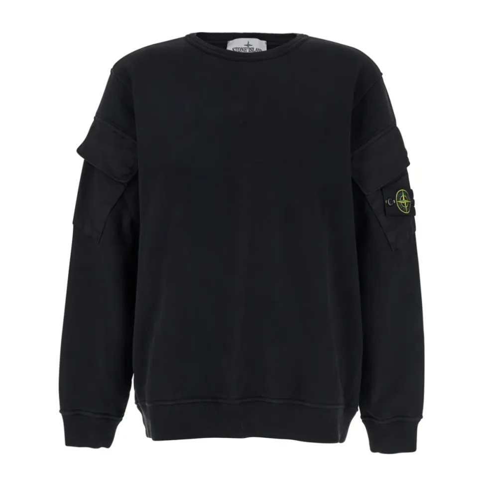 Schwarzer Sweatshirt für Männer