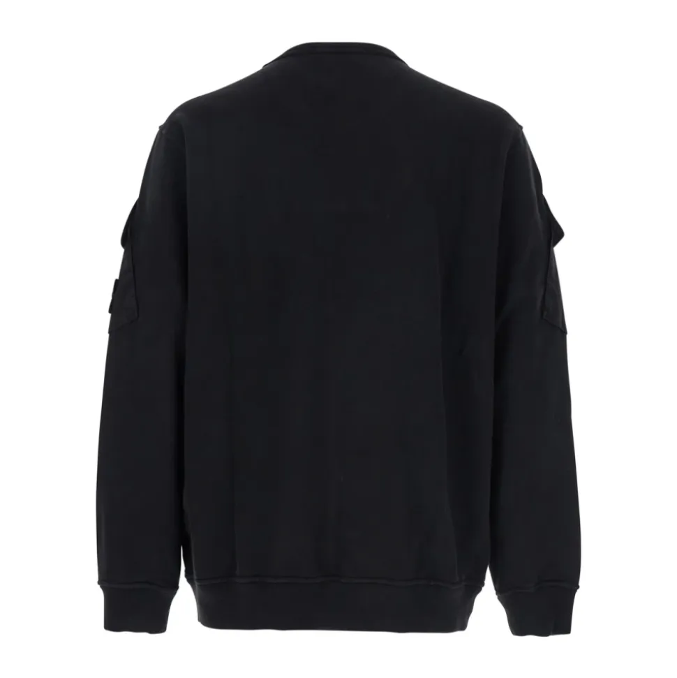 Schwarzer Sweatshirt für Männer