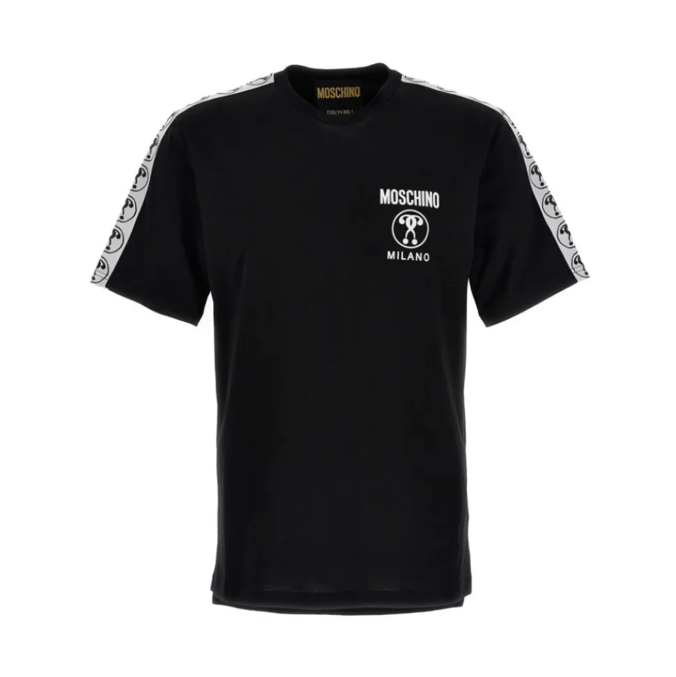 Schwarzes Couture T-Shirt ZPJ0708 2041