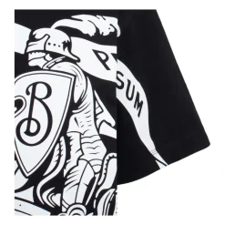 Schwarzes Equestrian Knight T-Shirt