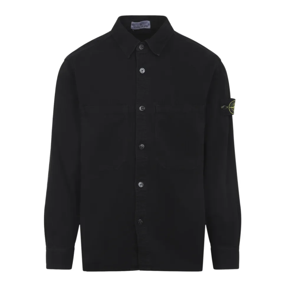 Schwarzes Hemd für Männer AW25