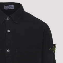 Schwarzes Hemd für Männer AW25