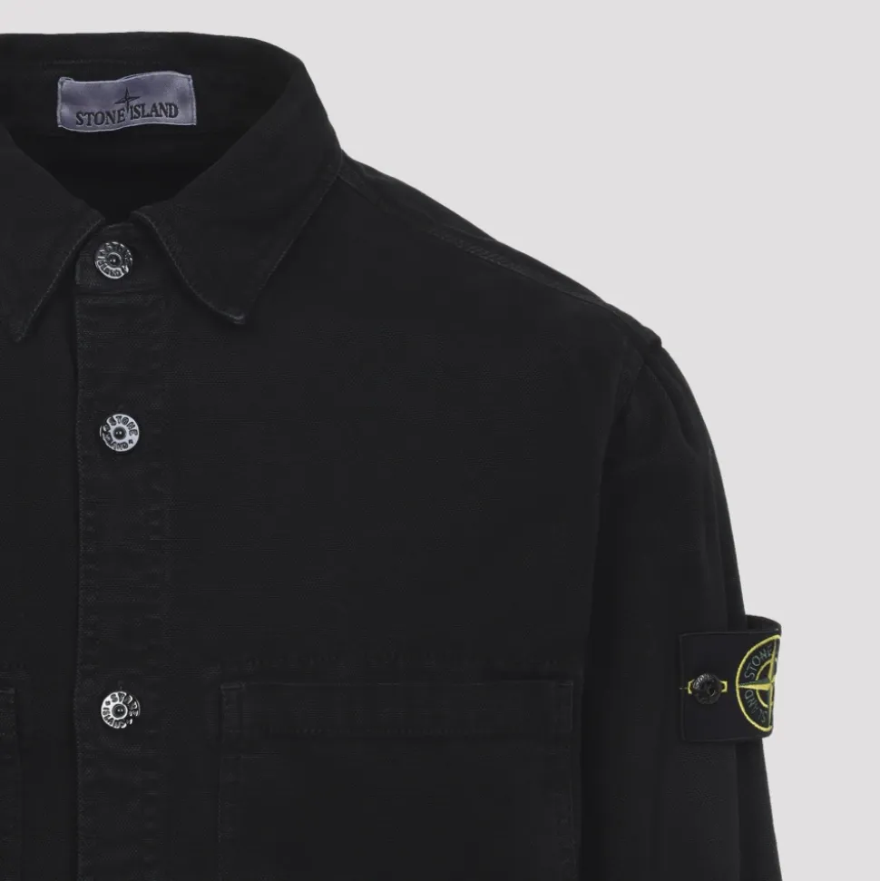Schwarzes Hemd für Männer AW25