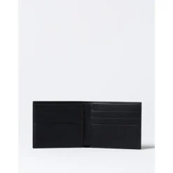 Schwarzes Leder Portemonnaie