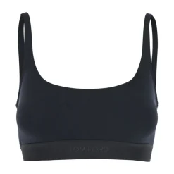 Schwarzes Signature Bralette Top