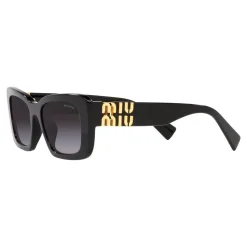 Schwarz/Grau Getönte Sonnenbrille SMU 07YS