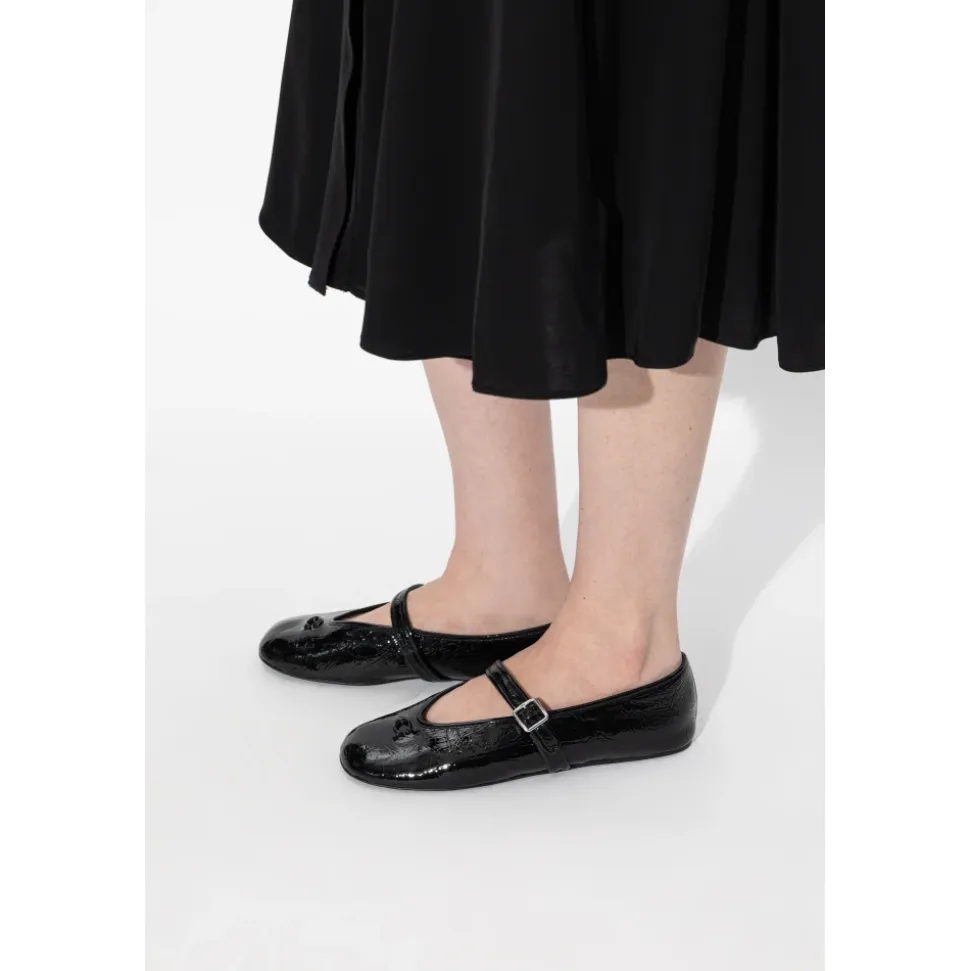 Sculpted Crinkle Ballerinas