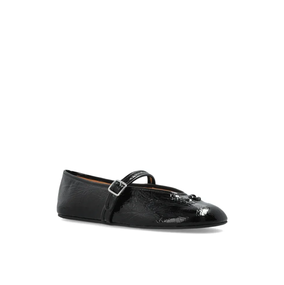 Sculpted Crinkle Ballerinas