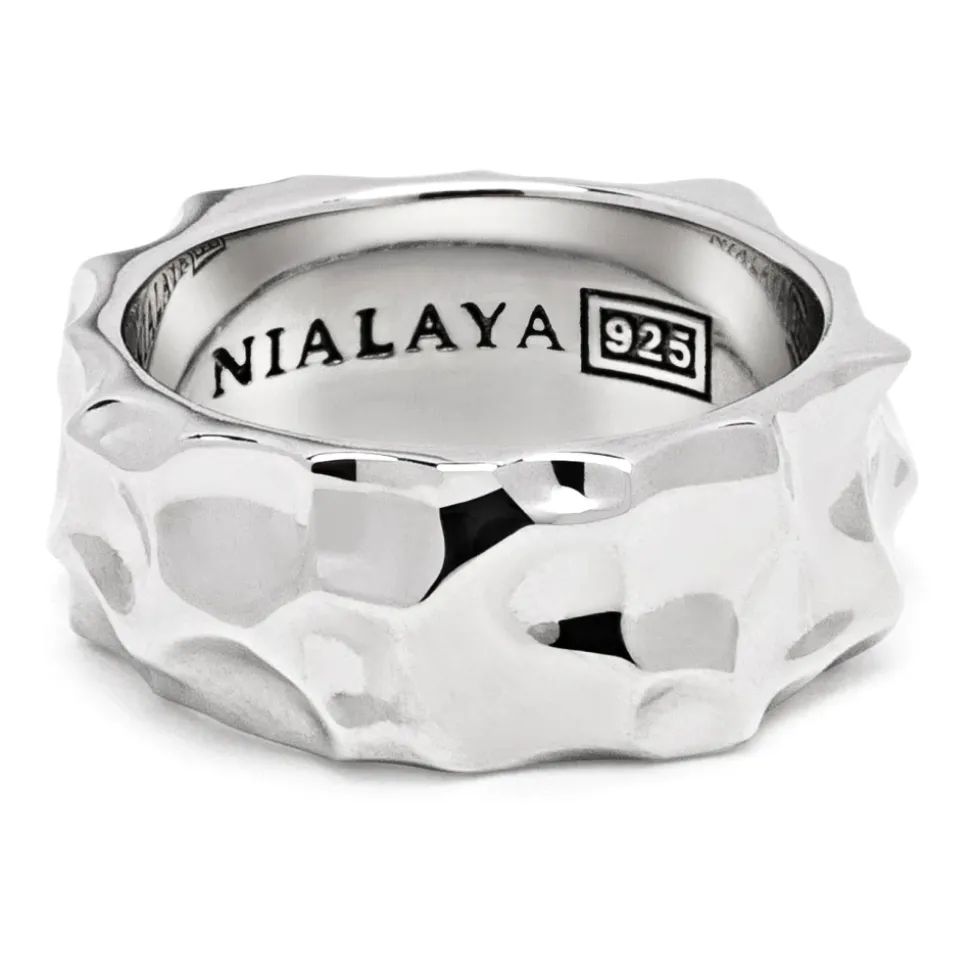 Sculpted Sterling Silver Ring