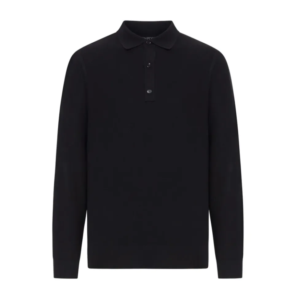 Seide-Baumwoll-Piqué-Polo