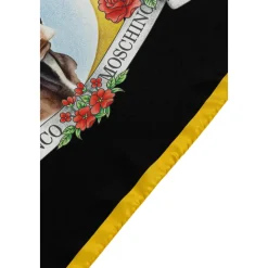 Seidenfoulard mit Kuhmuster