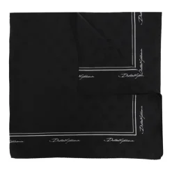 Seidenschal mit Monogramm