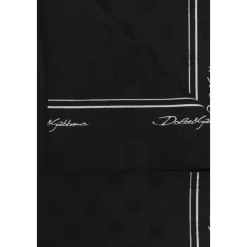 Seidenschal mit Monogramm