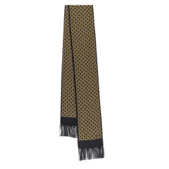 Seidenschal mit Multicolor-Muster