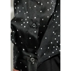 Seidenshirt mit Druck