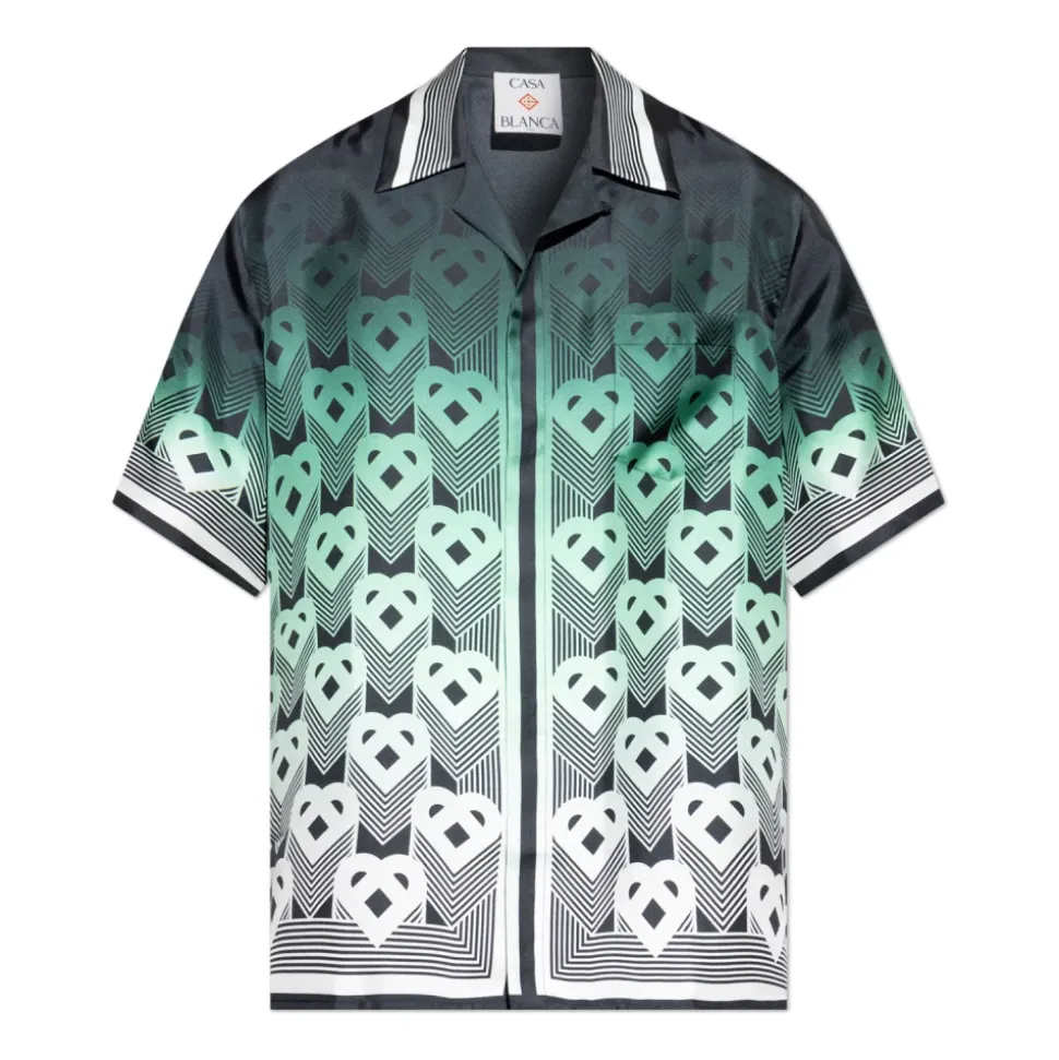 Seidenshirt mit Tasche