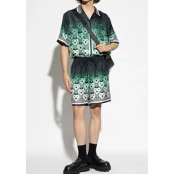 Seidenshirt mit Tasche